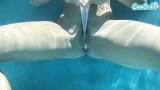 Plugged Large Butt Black Willow Ryder Gets Screwed by BBC Underwater