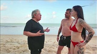 My spouse ordered an in-home massage for me at the beach and ended up watching me get screwed indeed hard.