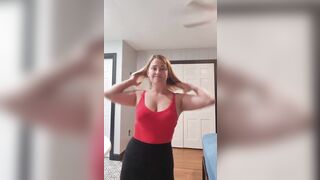 Wife Undresses to Music