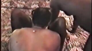 Cuckold Archive three BBC bulls screwing sissys wife