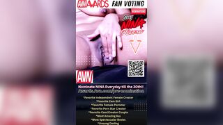 Nominate Hot Nina Rivera for the AVN Fan Voting Rewards