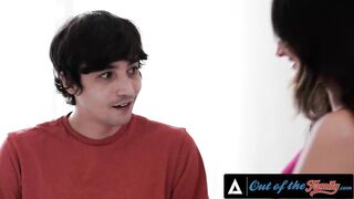 WITHOUT THE FAMILY - Eliza Ibarra Turns Anger Into Hardcore Cheating Stepsister Screwing