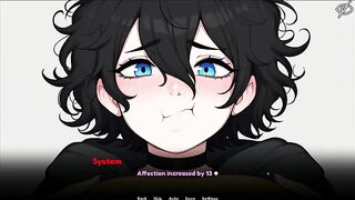 My Femboy Roomate [ HOMOSEXUAL Manga Game ] Ep.7 CAUGHT masturbating by my ROOMIE in the SHOWER !