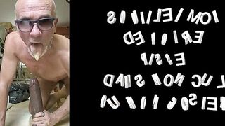 AGED HOMO LOVES TO BE A BITCH