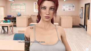 Race of Life - Oriental College Student Flashes Her Cunt to Teacher in the Test
