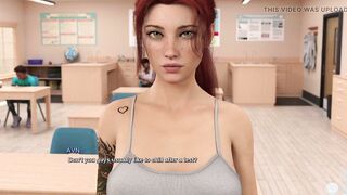 Race of Life - Oriental College Student Flashes Her Cunt to Teacher in the Test