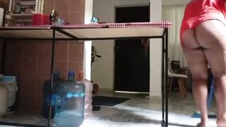 Karmica mother I'd like to fuck big beautiful woman Overweight Mexican in the Kitchen
