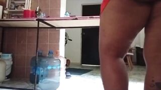 Karmica mother I'd like to fuck big beautiful woman Overweight Mexican in the Kitchen