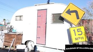 FURIOUS STUDHORSE - Impressed by the Chain & the Dick – Diego Vox Gets Wrecked in the Trailer