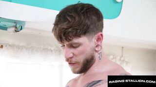 FURIOUS STUDHORSE - Impressed by the Chain & the Dick – Diego Vox Gets Wrecked in the Trailer