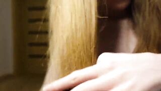 I Brush My Natural Red Hair