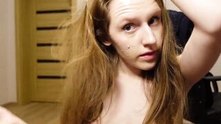 I Brush My Natural Red Hair