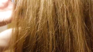 I Brush My Natural Red Hair