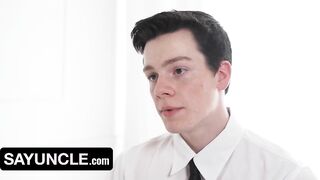 Prove Your Devotion: Elder Texas Twink Uses President Seb Leblan's Body Raw