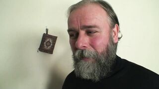Youthful brunette hair has sex with her kinky step granddad