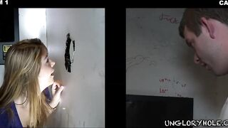 GAYWIRE - Alexander Garrett Has No Idea Shawn Youthful Is The One Giving Him Head Throughout The Gloryhole
