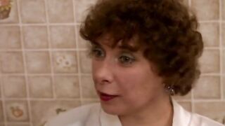 Old Fucker Pounding Breathtaking French Wench in Front of Cucked Wife