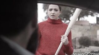 Avi Love takes a drastic decision to get the peeping tom without her life.The tiny melons hottie lets him have sex with her one time so hell leave her alone