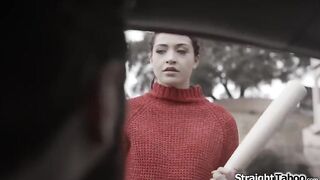 Avi Love takes a drastic decision to get the peeping tom without her life.The tiny melons hottie lets him have sex with her one time so hell leave her alone