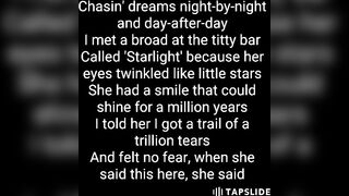 Starlight ~ It Solely Takes A Pont of time 4 Ur Life To Fly By