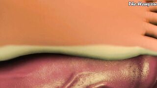 SFM - Carmelita Fox's Footjob Tease