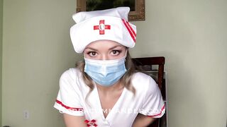 Valuable Nurse Cum Encouragement Guided Masturbation JOi POV