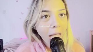 Stepsister's Practice... Every single day Deepthroat Until This babe Masters It