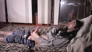 Tugjob + Cum Eating 4 HUNK SOLO (canon vixia hfr52 angle)