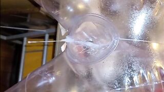 Sex doll banged urinate and cummed in