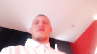 Office lads go mad