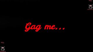 INTRO-Spreadeagle handcuffed & weenie gagged doxy hard whipping and booty hammering
