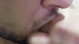 Self Suck My Petite Schlong and Ejaculation