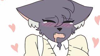 Kitty and Puppy two (Fur Manga Animation)