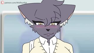 Kitty and Puppy two (Fur Manga Animation)