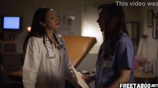 Lesbo Doctor Vicki Follow Makes The Fresh Nurse Sinn Sage Satisfy Her Raunchy Craves To Keep Her Secret