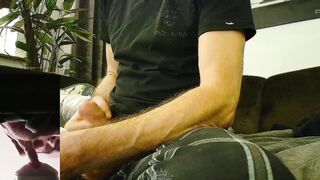 Foreskin screw in two views