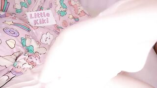 step Daughter cute petite pants try on