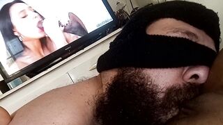 I love to watch u playing with my snatch, pulling my lips, yum, I wish your throats here also