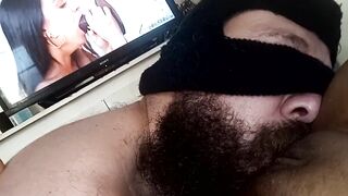 I love to watch u playing with my snatch, pulling my lips, yum, I wish your throats here also