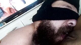 I love to watch u playing with my snatch, pulling my lips, yum, I wish your throats here also