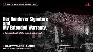 I Took the Measurements, This babe Took the Fitter, I Extended the Warranty · Hotwife Audio Story [ASMR][M4F][Hotwife]