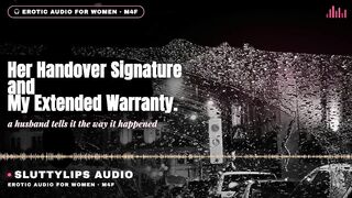 I Took the Measurements, This babe Took the Fitter, I Extended the Warranty · Hotwife Audio Story [ASMR][M4F][Hotwife]