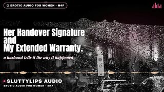 I Took the Measurements, This babe Took the Fitter, I Extended the Warranty · Hotwife Audio Story [ASMR][M4F][Hotwife]