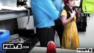 One Little Thief, Four Large Knobs: Tiny Shoplifter Pixie Smalls Takes On the Entire Team