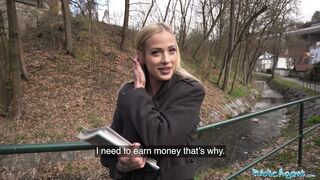Public Place Oral sex and then ASTOUNDING Sex with Sexy Hottie - Public Agent