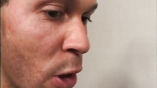 Tiny Teen Screwed by 2 Monster Ebony Schlongs That Cum in Her Throat Jointly with a Concupiscent Dwarf