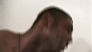 Tiny Teen Screwed by 2 Monster Ebony Schlongs That Cum in Her Throat Jointly with a Concupiscent Dwarf