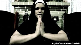 Nifty Nuns Angelina Castro & Sam 38G Will Change Your Beliefs
