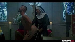 Futanari Nun Anal Homosexual Sex - Matty Mila & Alex Brand