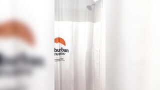 Shower and Drying off